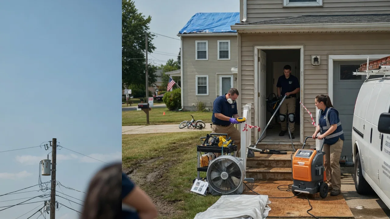 Water Damage Repair in Depauw, IN near me